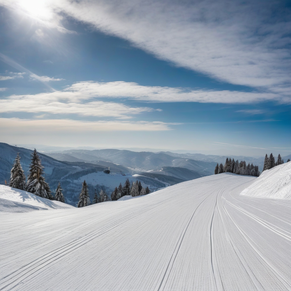 Траси гірськолижного курорту Румунії — сині й червоні маршрути для різних рівнів підготовки Траси гірськолижного курорту Румунії — сині й червоні маршрути для різних рівнів підготовки