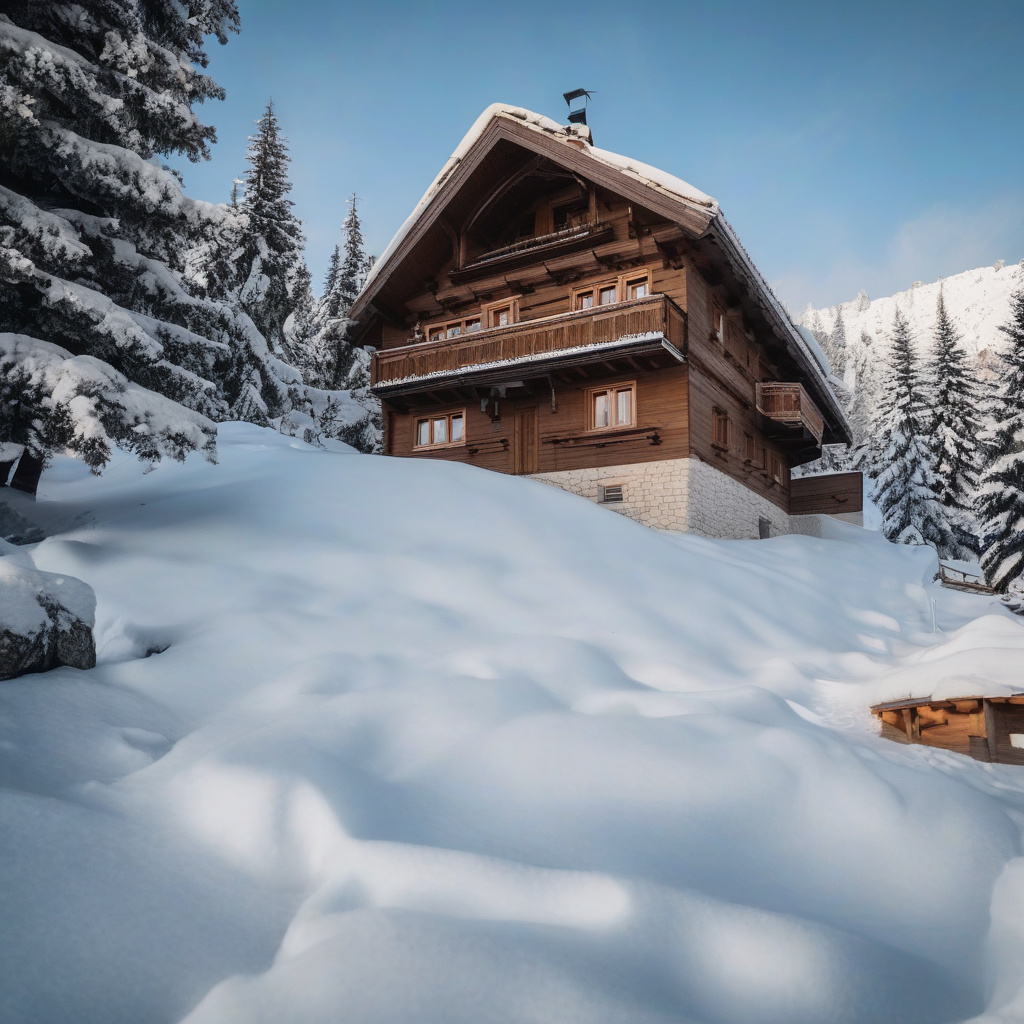 Апарти на гірськолижному курорті Румунії — затишні номери, балкони з видом на гори, вечірній пейзаж Апарти на гірськолижному курорті Румунії — затишні номери, балкони з видом на гори, вечірній пейзаж