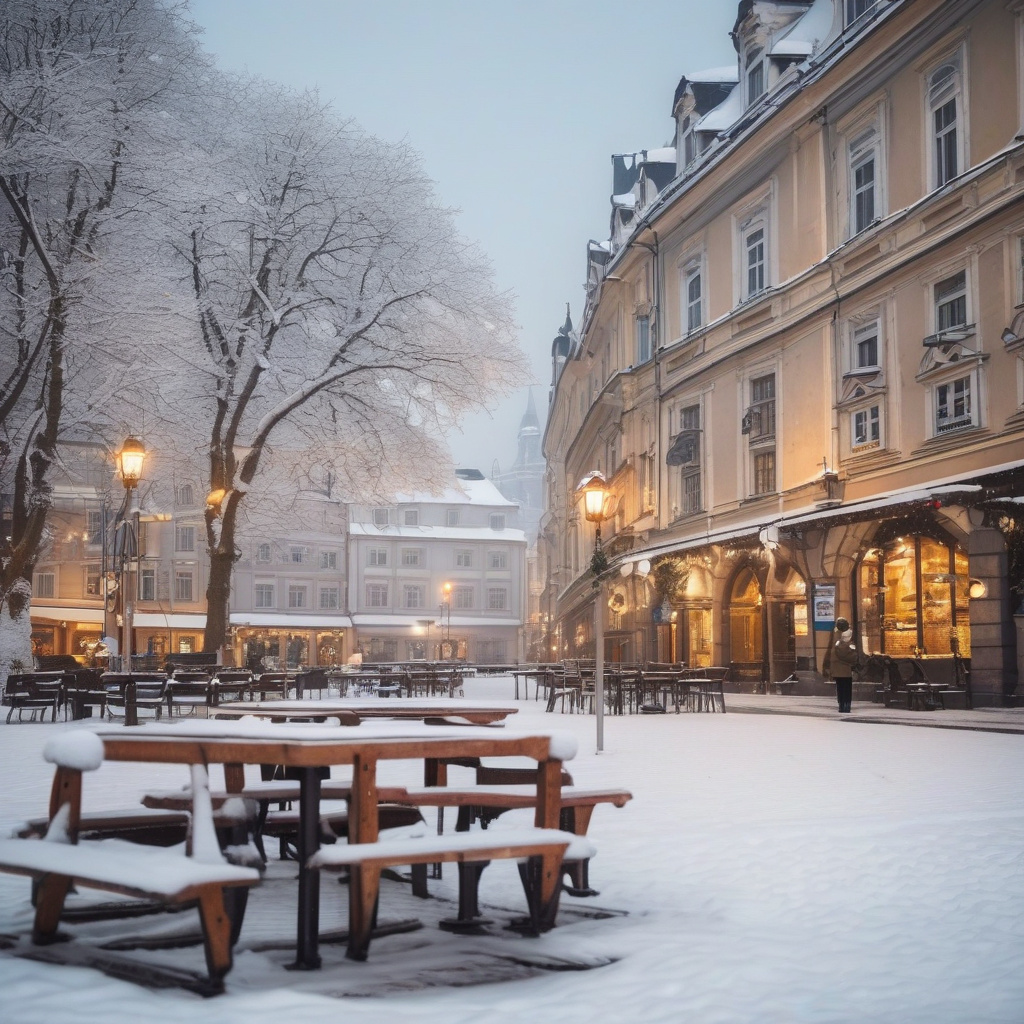 Сімейна подорож на європейському поїзді з валізами взимку Бюджетна подорож на поїзді - сім'я з валізами