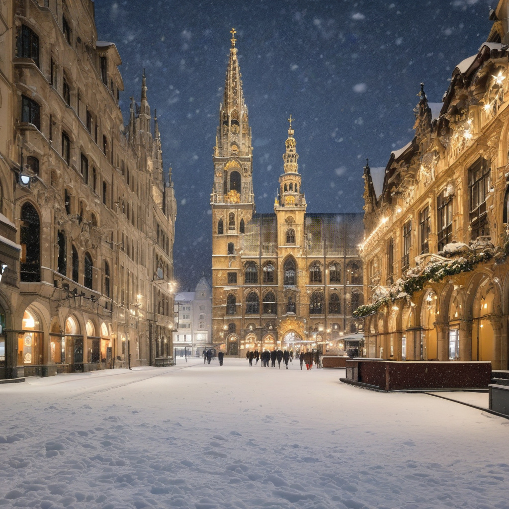 Різдвяна їжа Мюнхен ковбаски традиції гастрономія
