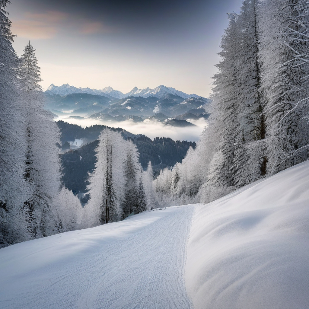 Панорама трас Оберстдорф, Альпи, Німеччина