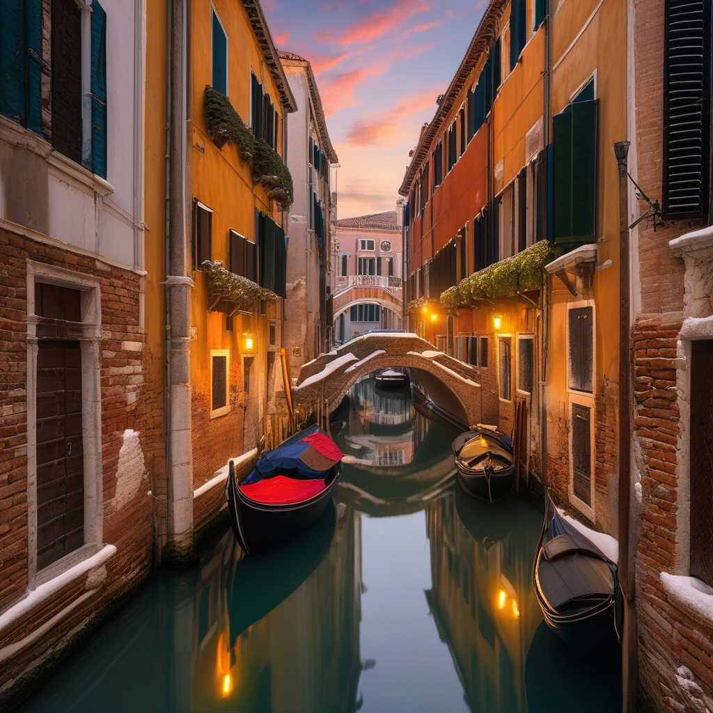 Ярмарки Венеції на Різдво: святкова площа, декор, натовп Венеційський різдвяний ярмарок, святкова площа, люди