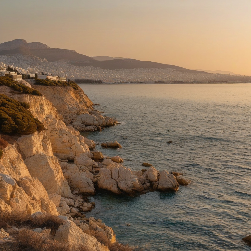 Район Плака і новорічне освітлення в Афінах, зима Прогулянка кварталом Плака взимку, вечірні гірлянди і кав'ярні