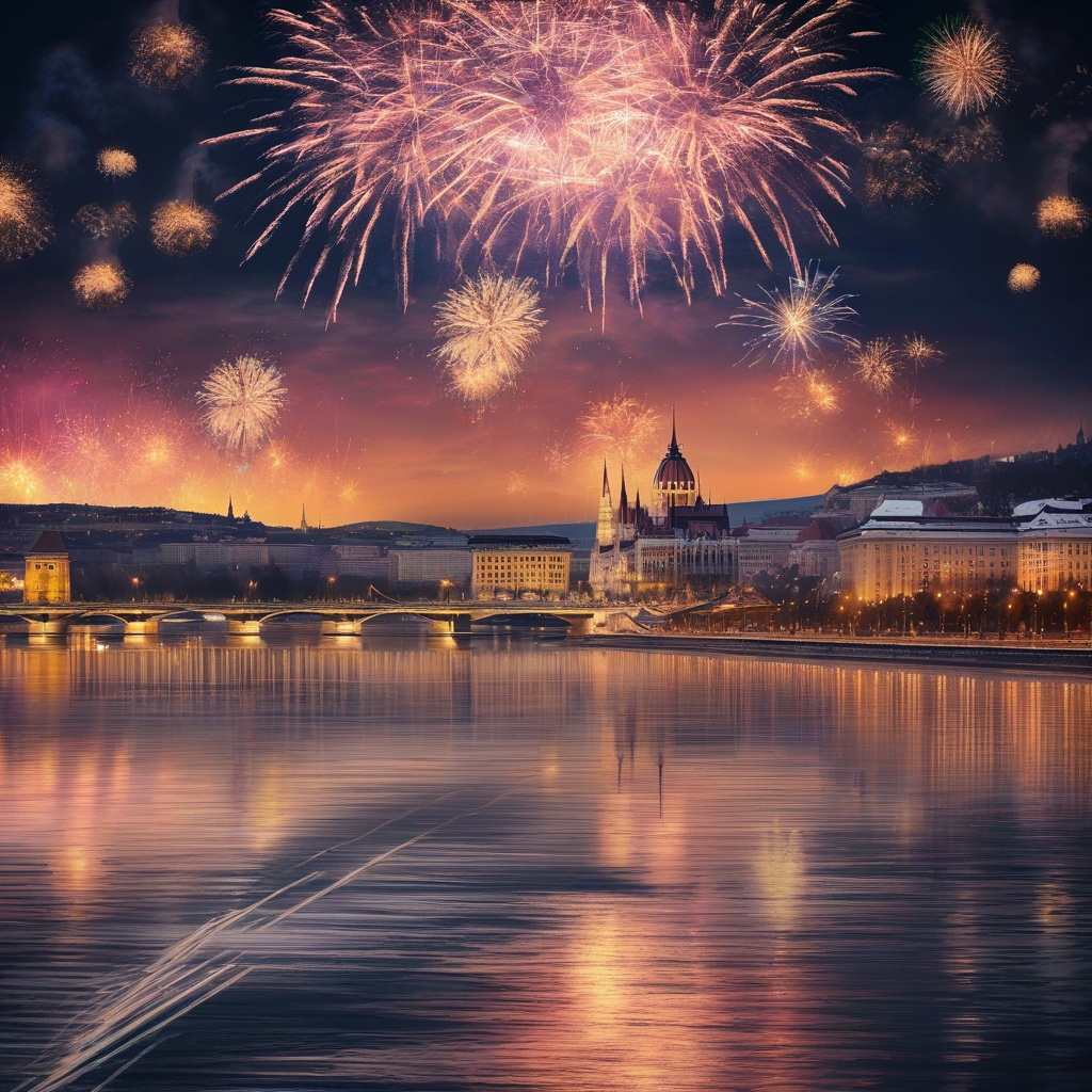 Гарячі купальні в Будапешті: люди купаються у парі взимку