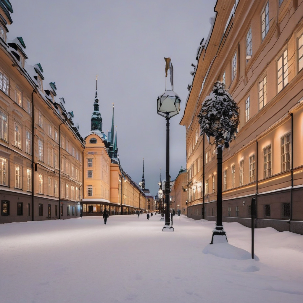 Гамла Стан: вечірня зимова прогулянка серед старих вулиць Стокгольма Вечірня зимова прогулянка Гамла Стан Стокгольм старовинні вулиці