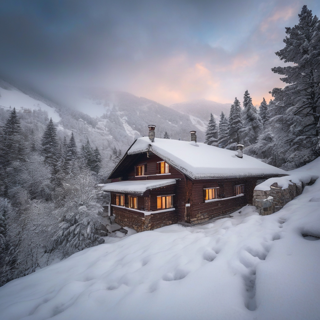 Снігові умови гірськолижних курортів у Чорногорії: пухкий сніг, сонячний день