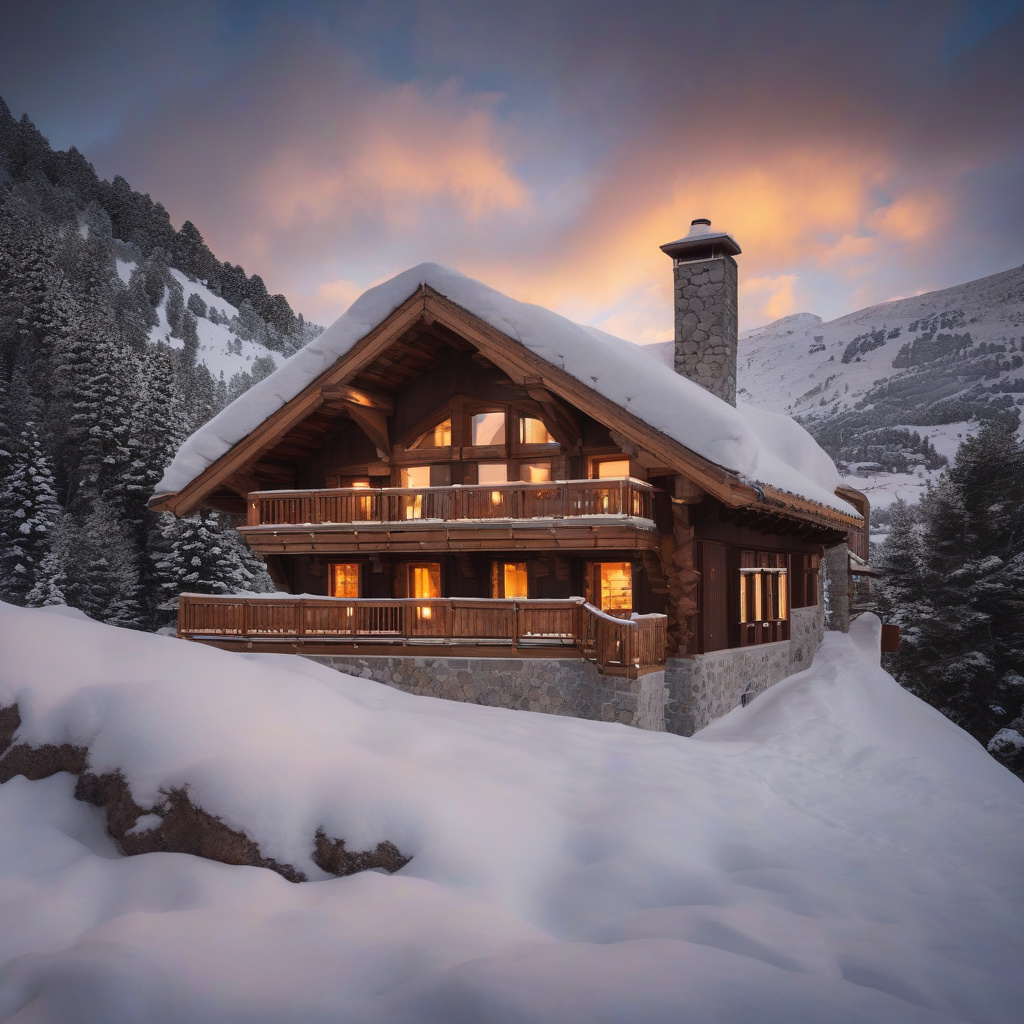 Лижники на трасі серед білого снігу, Іспанія – іспанська зима з сонцем і спортом