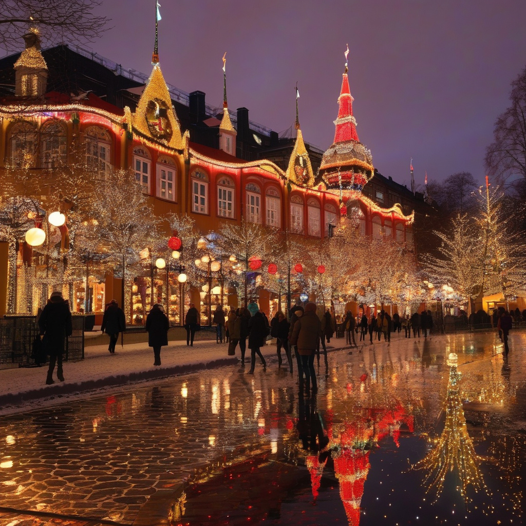 Святкові вогники, традиції та неймовірна атмосфера різдвяного Тіволі в Копенгагені Різдво у Тіволі: святкова ілюмінація Копенгагену