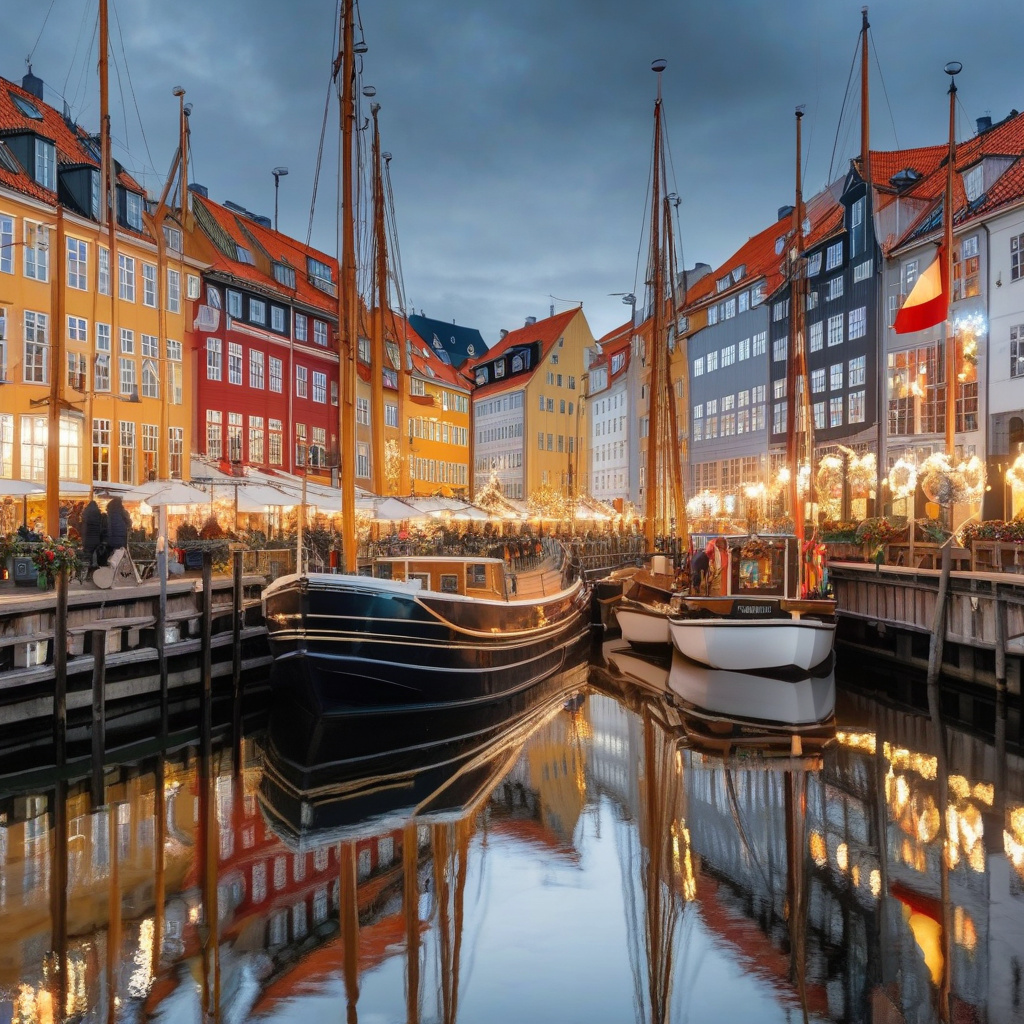 Зимовий ярмарок у Нюхавн: фахверкові будиночки, запах глёґу та дружній натовп Копенгагенський різдвяний ярмарок у Нюхавн