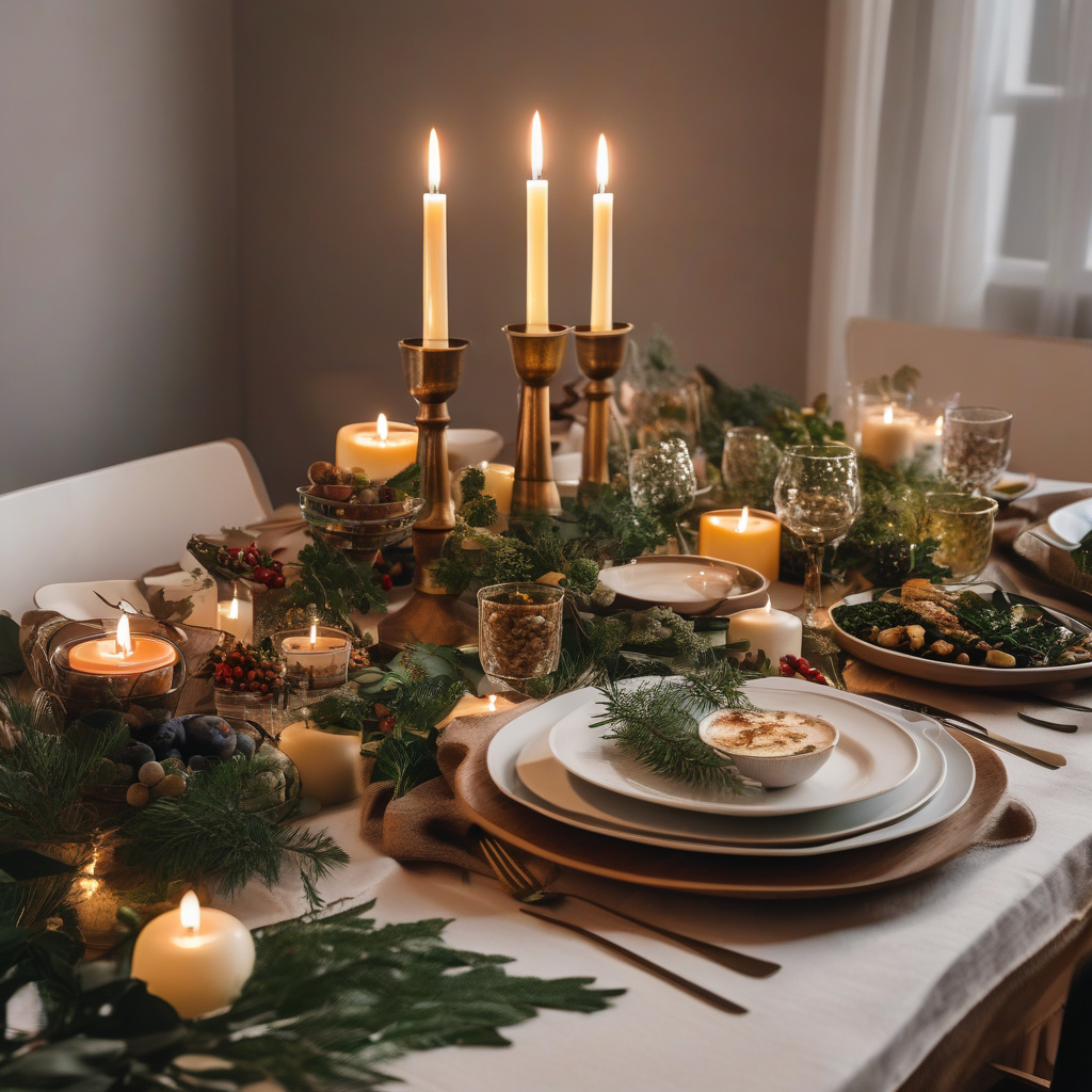 Шведський різдвяний smorgasbord — святковий вибір зі страв із оселедця та картоплі Традиційний різдвяний шведський стіл із оселедцем, картоплею та кропом