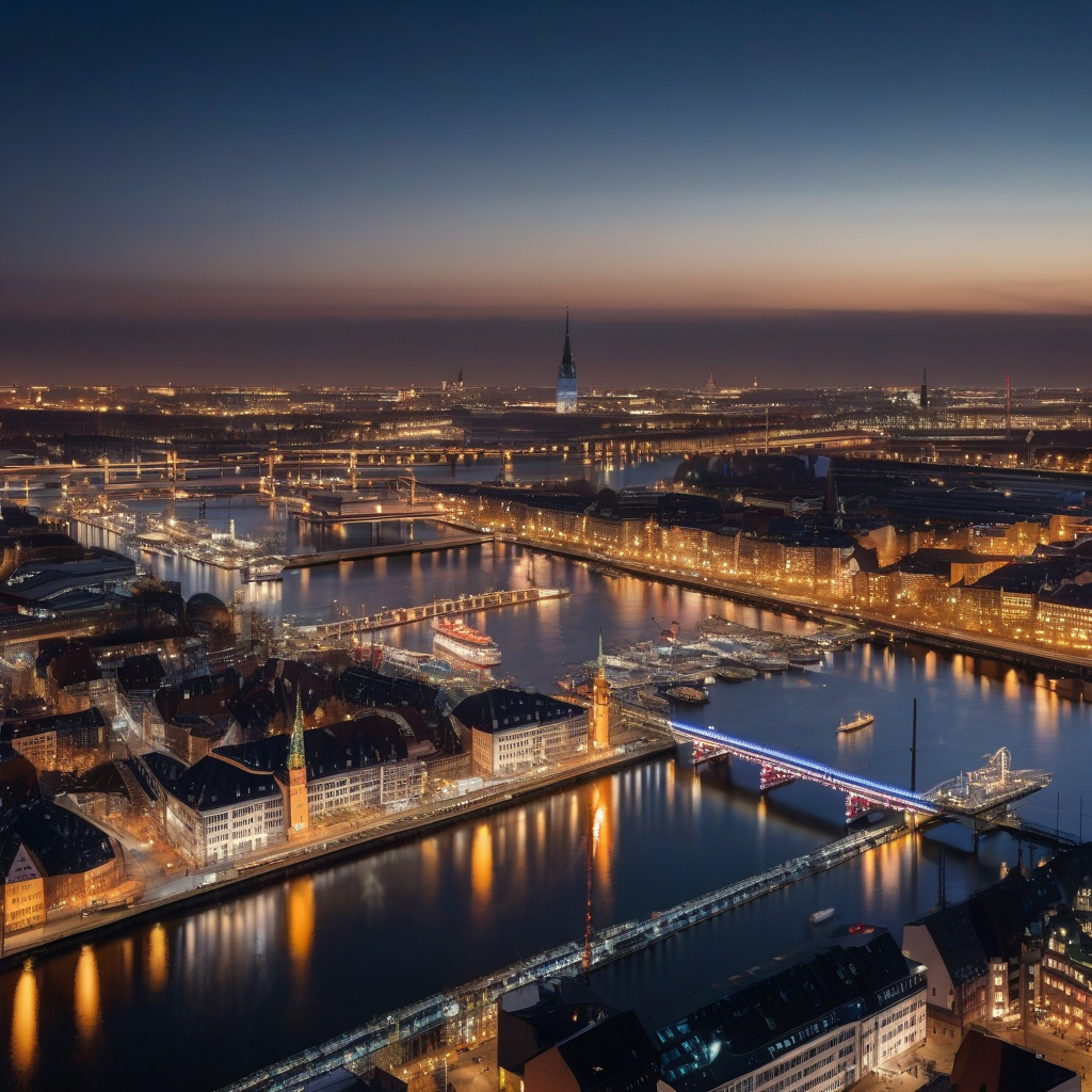 Зимові маршрути у Гамбурзі: канали, озеро Альстер, портова романтика Гамбурзькі канали взимку, атмосфера портового міста