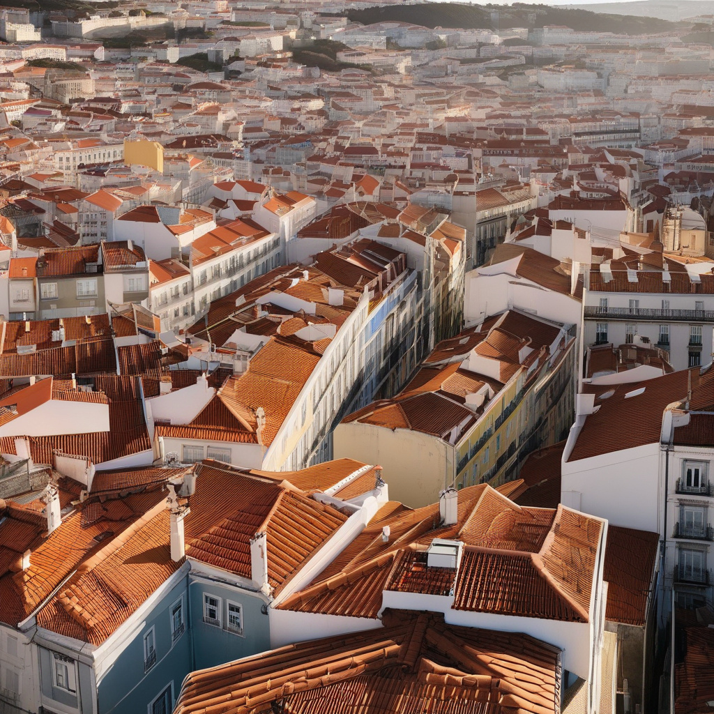 Набережна Лісабона у різдвяних вогнях: тепла зимова атмосфера вечірнього міста Набережна Лісабона в різдвяних вогнях зимова атмосфера місто вечір