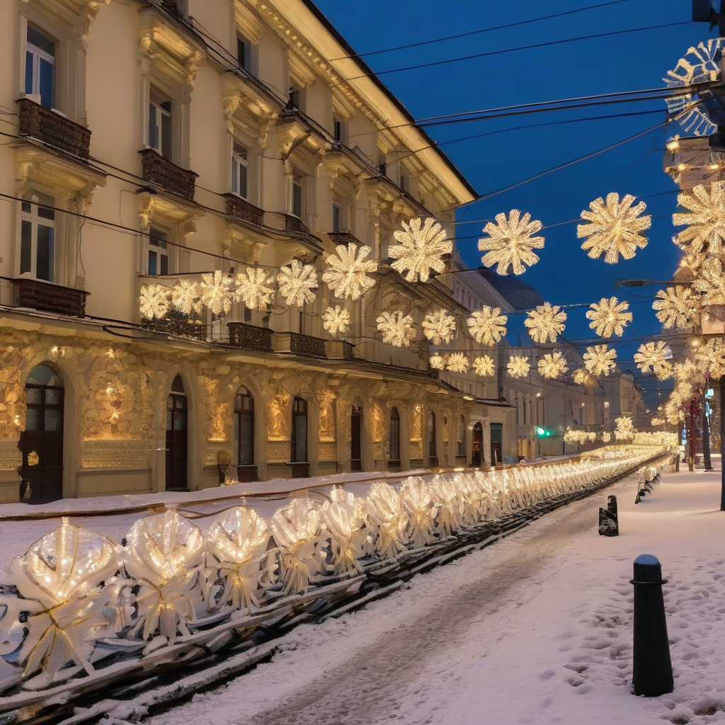 Бюджетний готель у Бухаресті на Новий рік з виглядом на місто Затишний готель у центрі Бухареста з новорічною ілюмінацією, вікна з краєвидом
