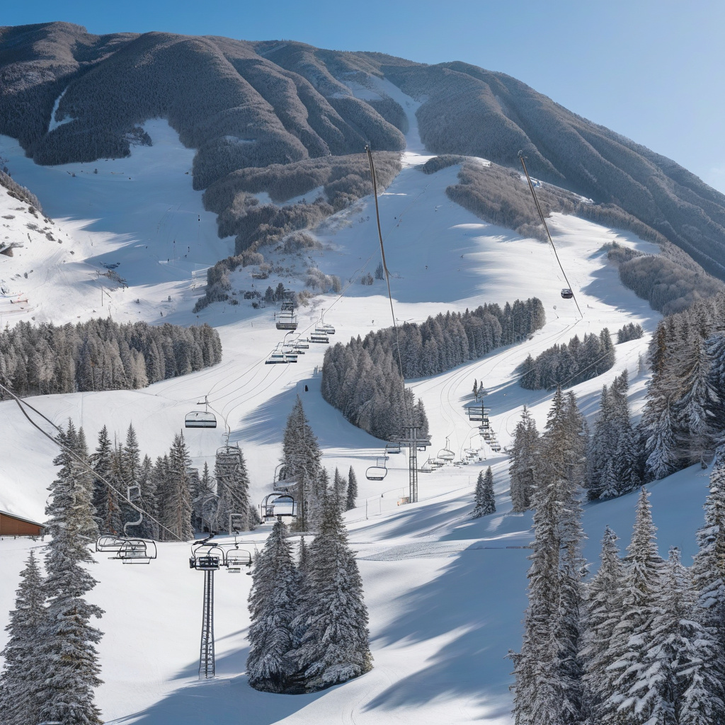 Кафе Grandvalira après-ski гірські ресторани кухня Піренеї Кафе на схилі курорту Grandvalira з видом на гори і лижників