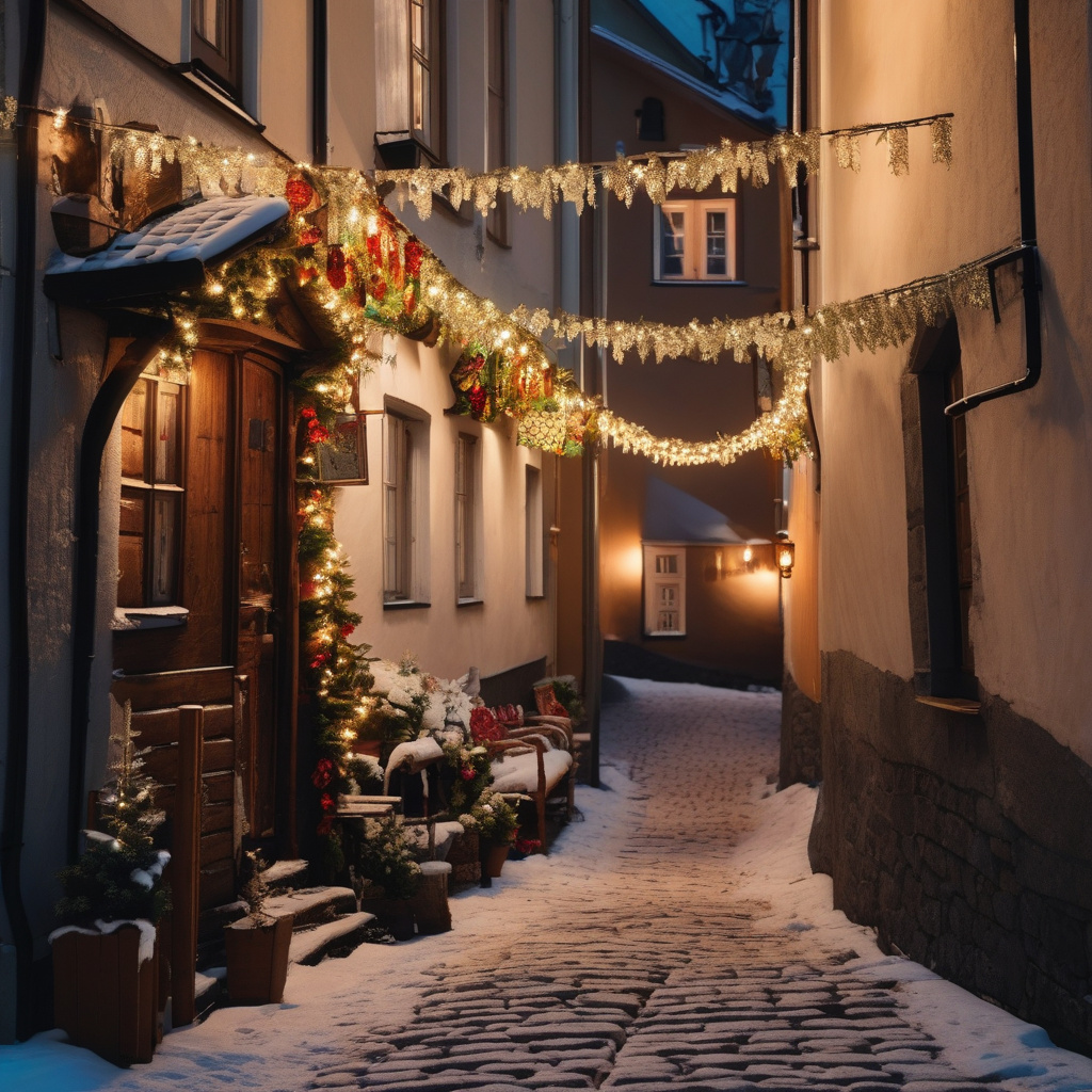 Гастрономічні вітрини та різдвяні сувеніри у Старому місті Таллінна 2026 Гастрономічні страви та сувеніри на різдвяному ярмарку Таллінна