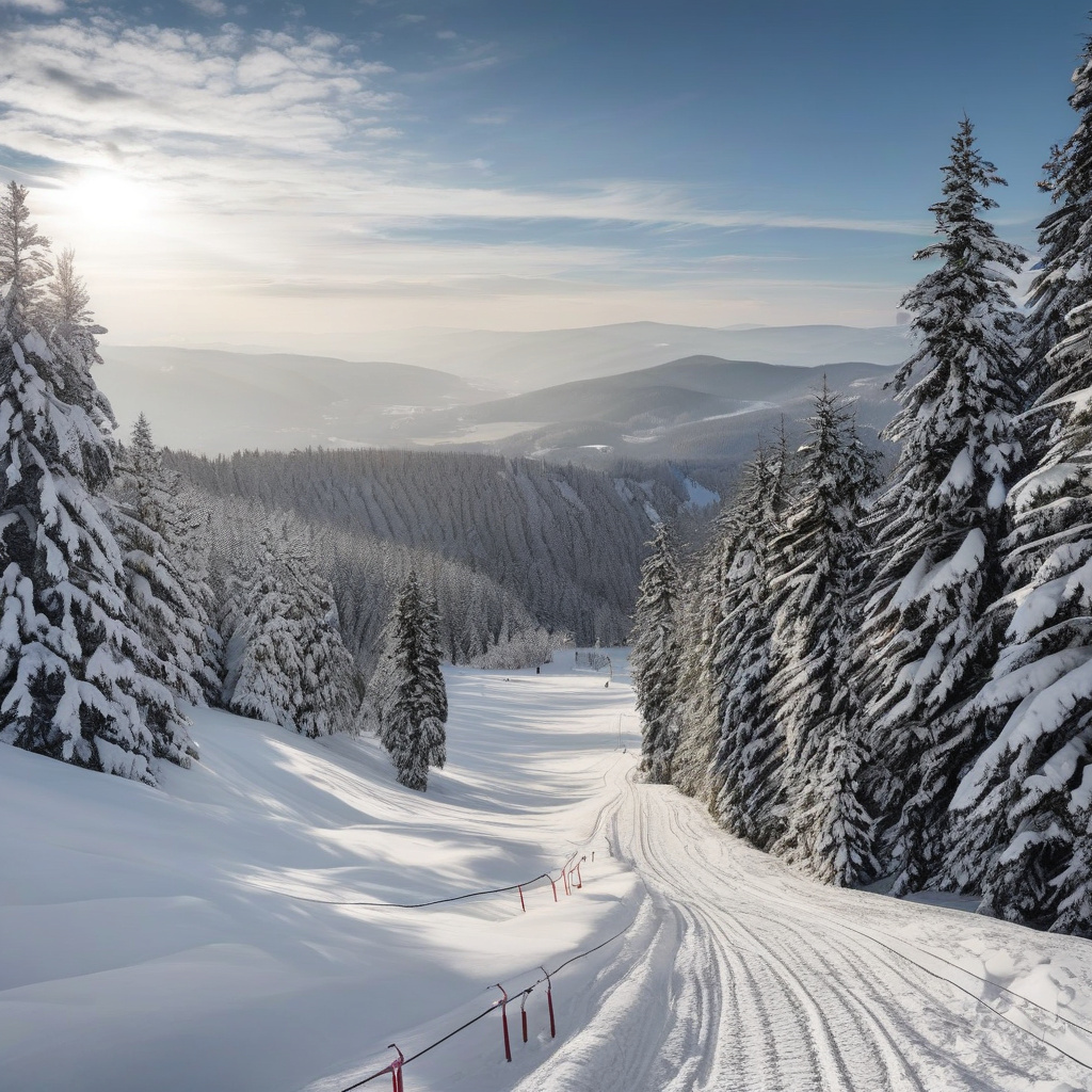 Гаррахов траси для лижників і затишне місто серед лісу Гаррахов траси для лижників і затишне місто серед лісу