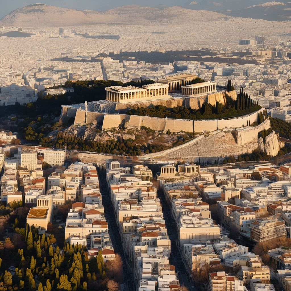 Концерти та виступи у центрі Афін на зимові свята Музичний виступ на площі Афін на Різдво