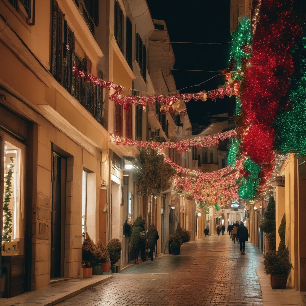 Ярмаркова атмосфера різдвяних Афін: святкові страви та сувеніри Різдвяний ярмарок у Афінах: святкові лавки, традиційні грецькі страви