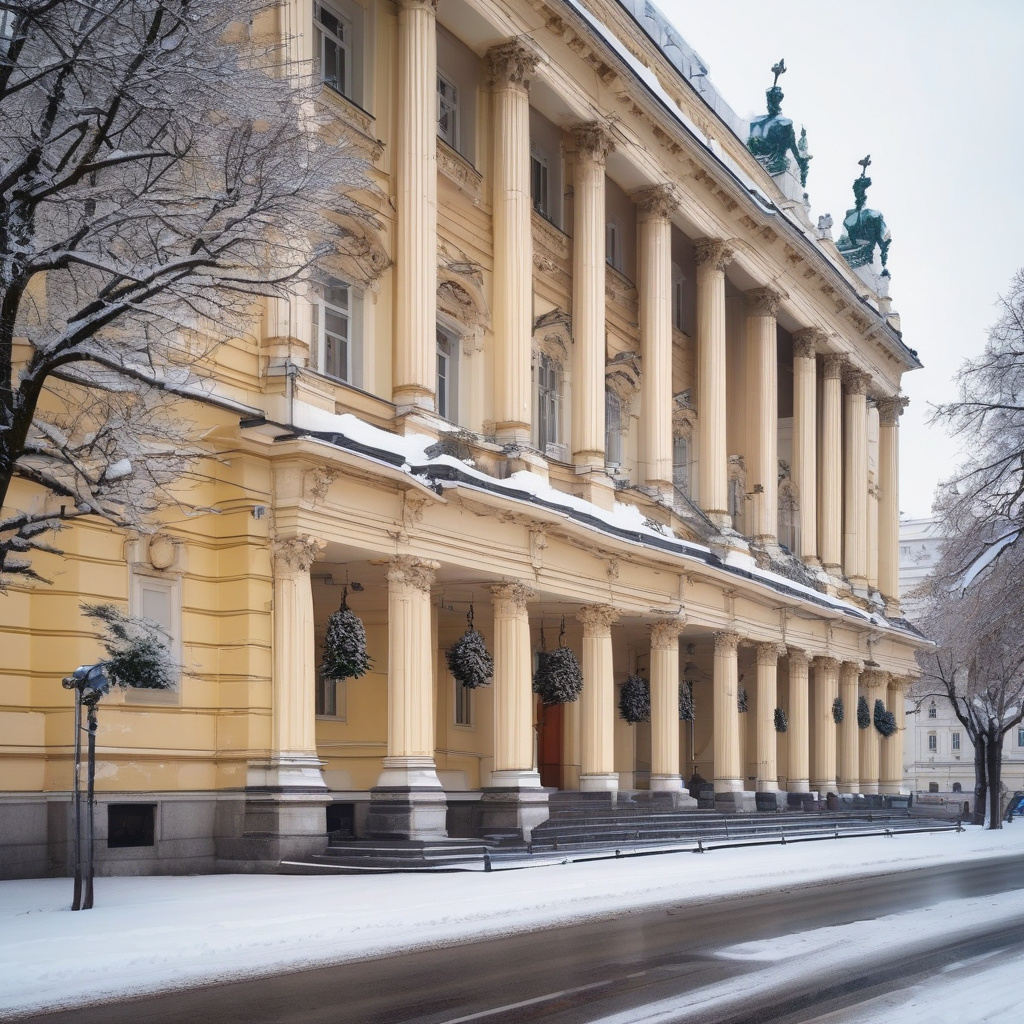 Святковий ринок біля палацу Бельведер — уособлення австрійської зими Ринок біля Бельведеру у Відні, святкова ілюмінація та місцеві делікатеси