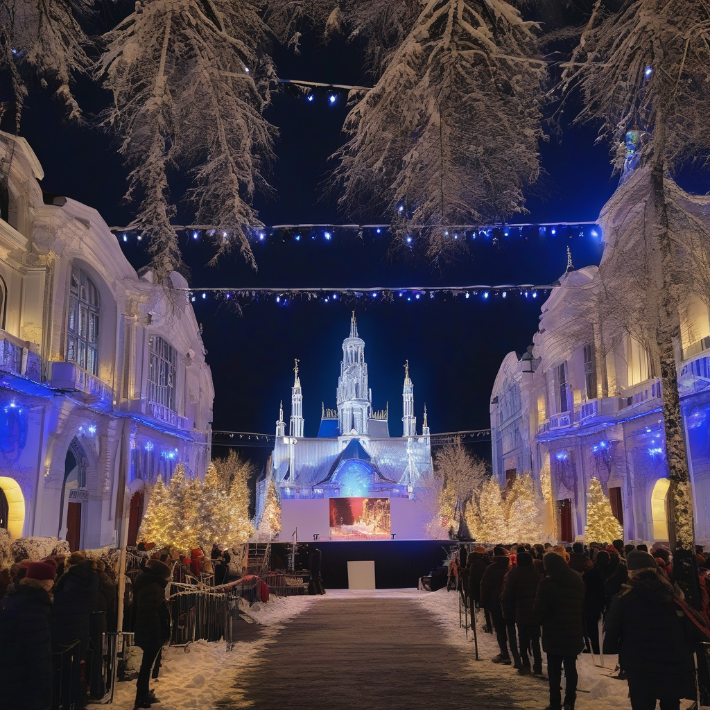 Різдвяний ярмарок у Нюрнберзі: святковий натовп і блискучі ліхтарі Різдвяний ринок у Нюрнберзі з ялинкою, традиційними ліхтарями та натовпом людей