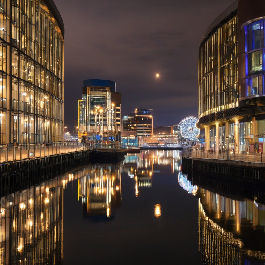 Готелі та нічліг у Белфасті з новорічним декором