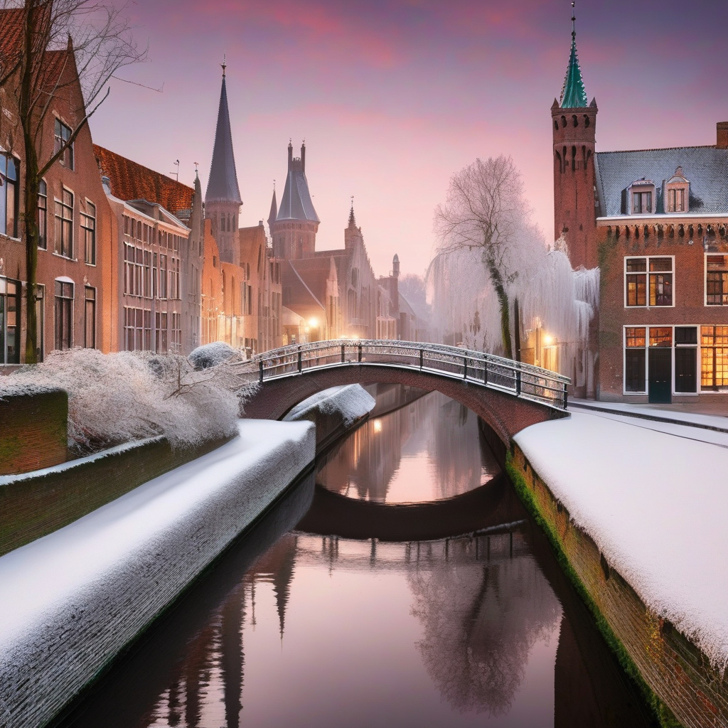 Брюгге вибір часу для новорічної поїздки зима натовпи ціни