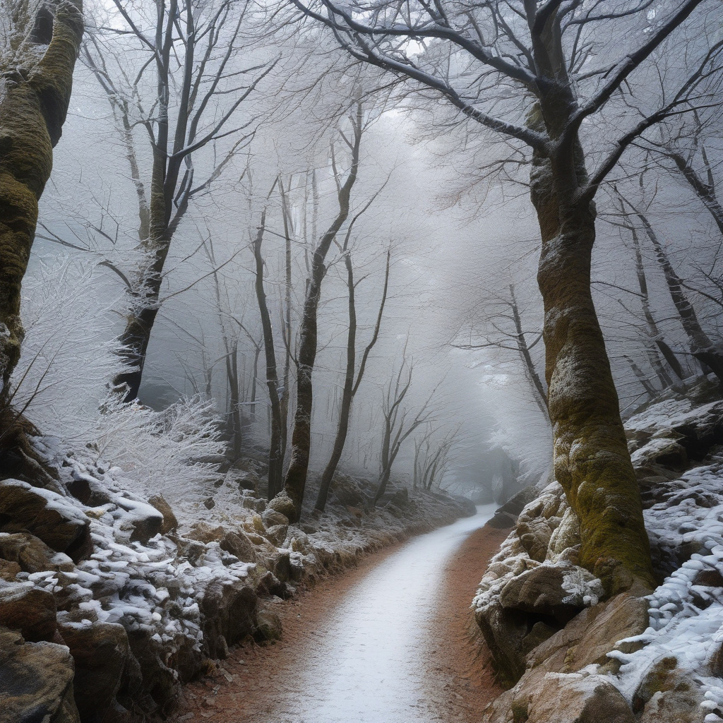 Зимовий хайкінг в Альпах: група мандрівників і засніжені гори Група мандрівників і туристів на засніженій стежці у Альпах