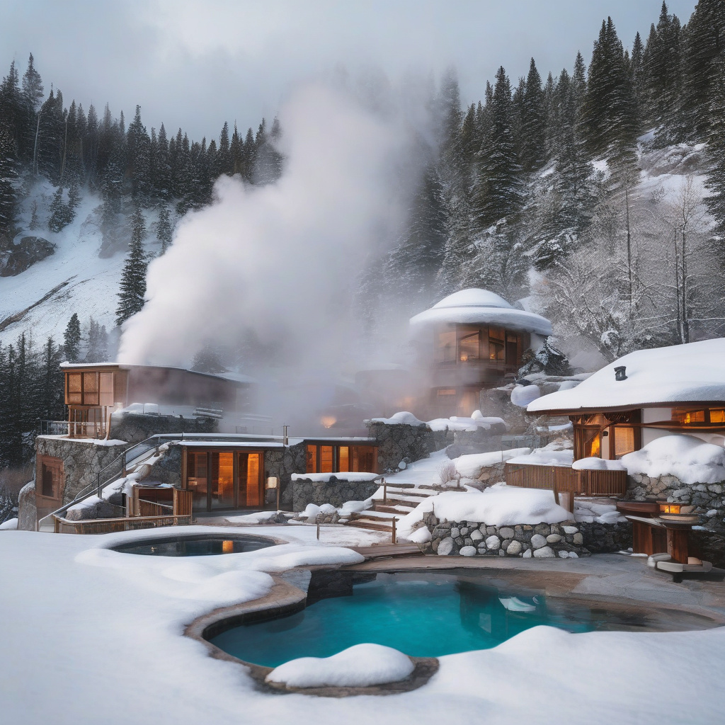 Баня у Карпатах: етнічний зимовий спокій серед річки і снігу Карпатська баня та зимова природа коло річки