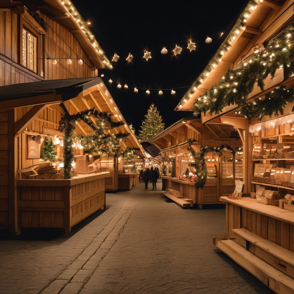 Різдвяний ярмарок у Женеві: святкова їжа, яскраве освітлення і сувеніри