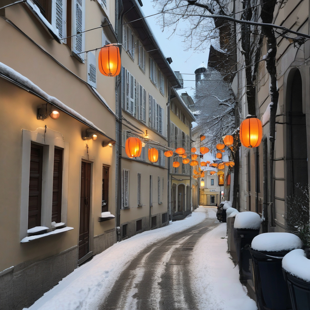 Панорама Женеви взимку для ідеального планування різдвяної мандрівки