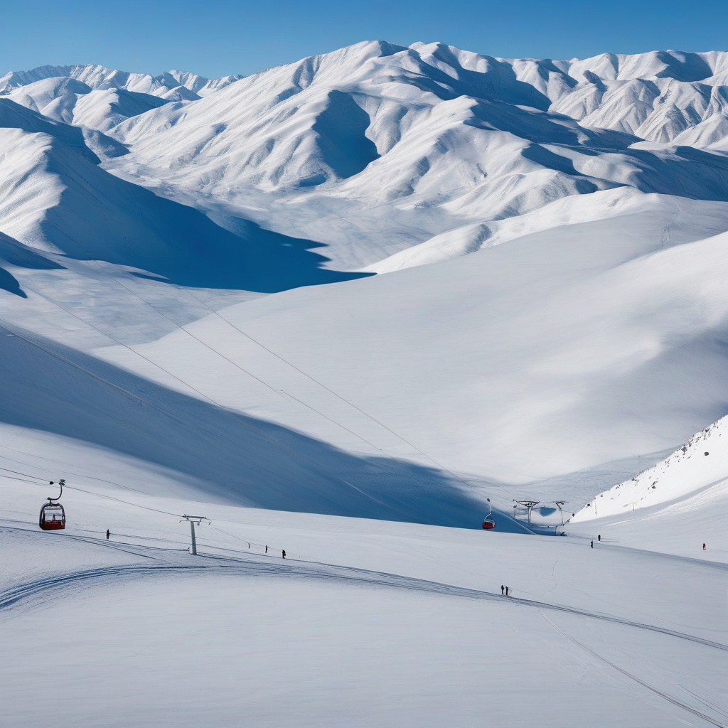 Готелі та бази відпочинку курорту Ак-Булак, зимова ніч