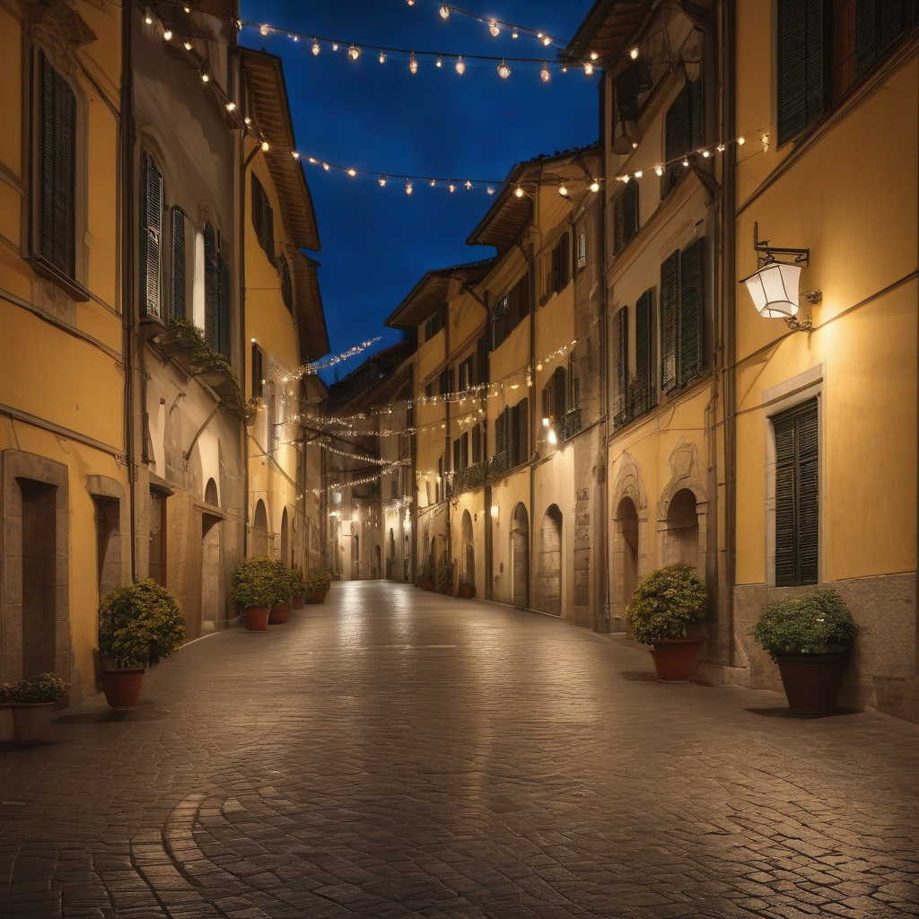 Florence Christmas lights city festive street scenes 2026