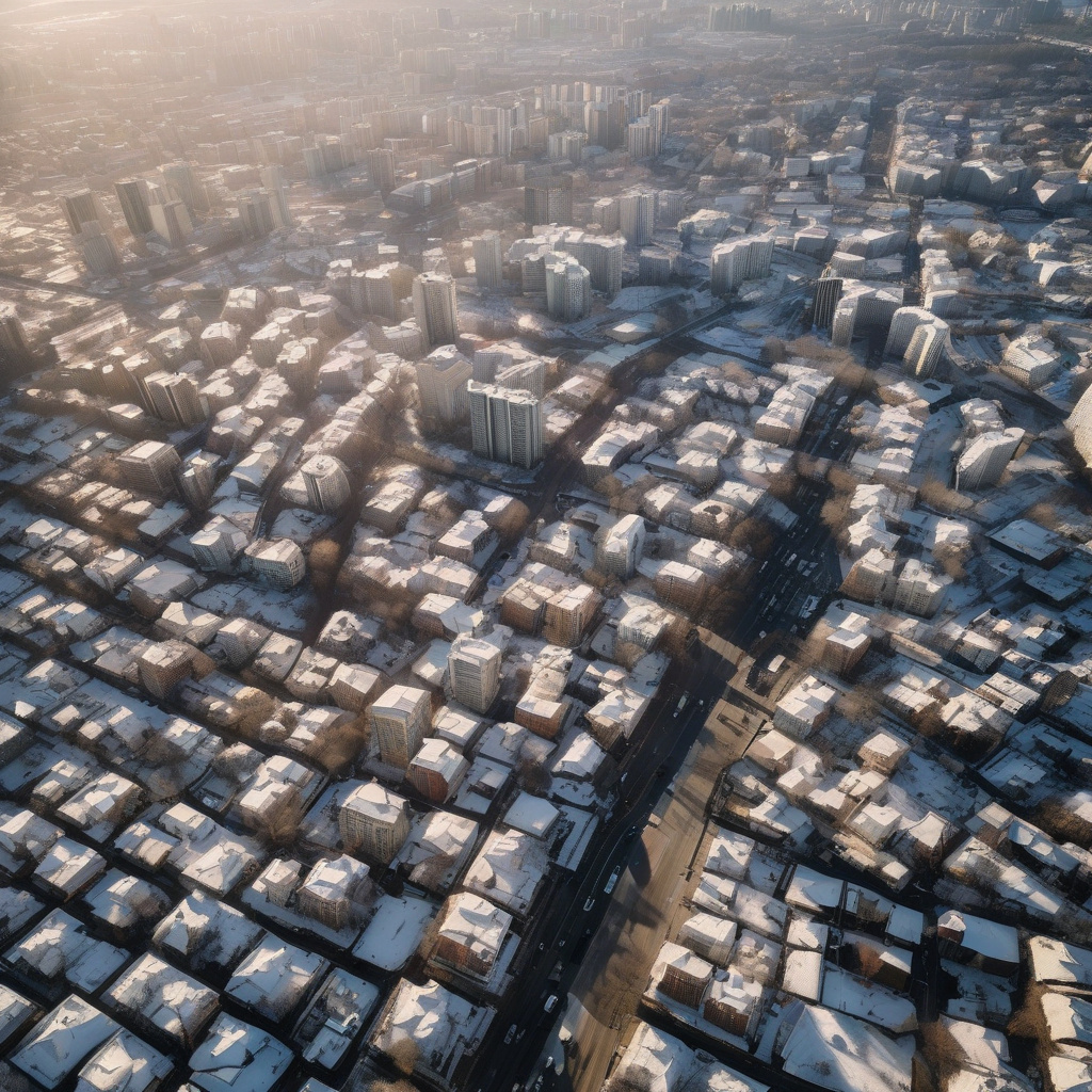 Travelers exploring mild winter city streets in Europe