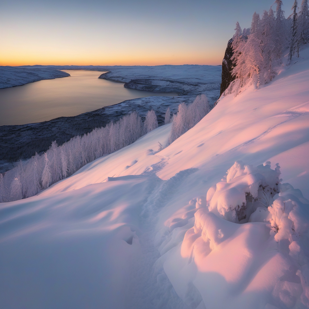 Засніжений ландшафт малопопулярного зимового місця Європи Зимова природа дивовижної європейської локації