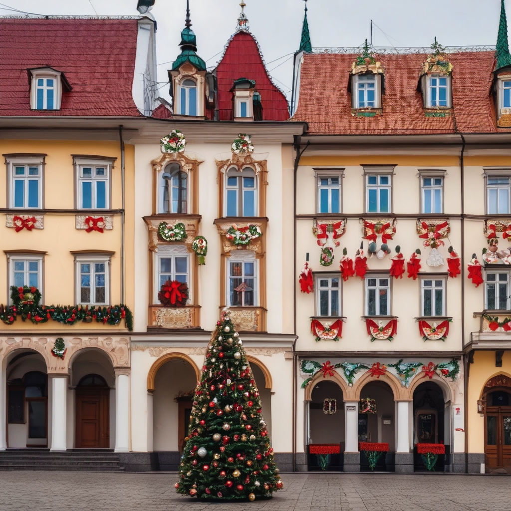 Різдво у Братиславі глінтвейн сувенірний ринок вечір