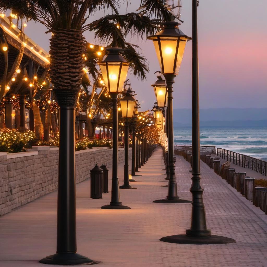Valencia winter cityscape with Mediterranean sunshine