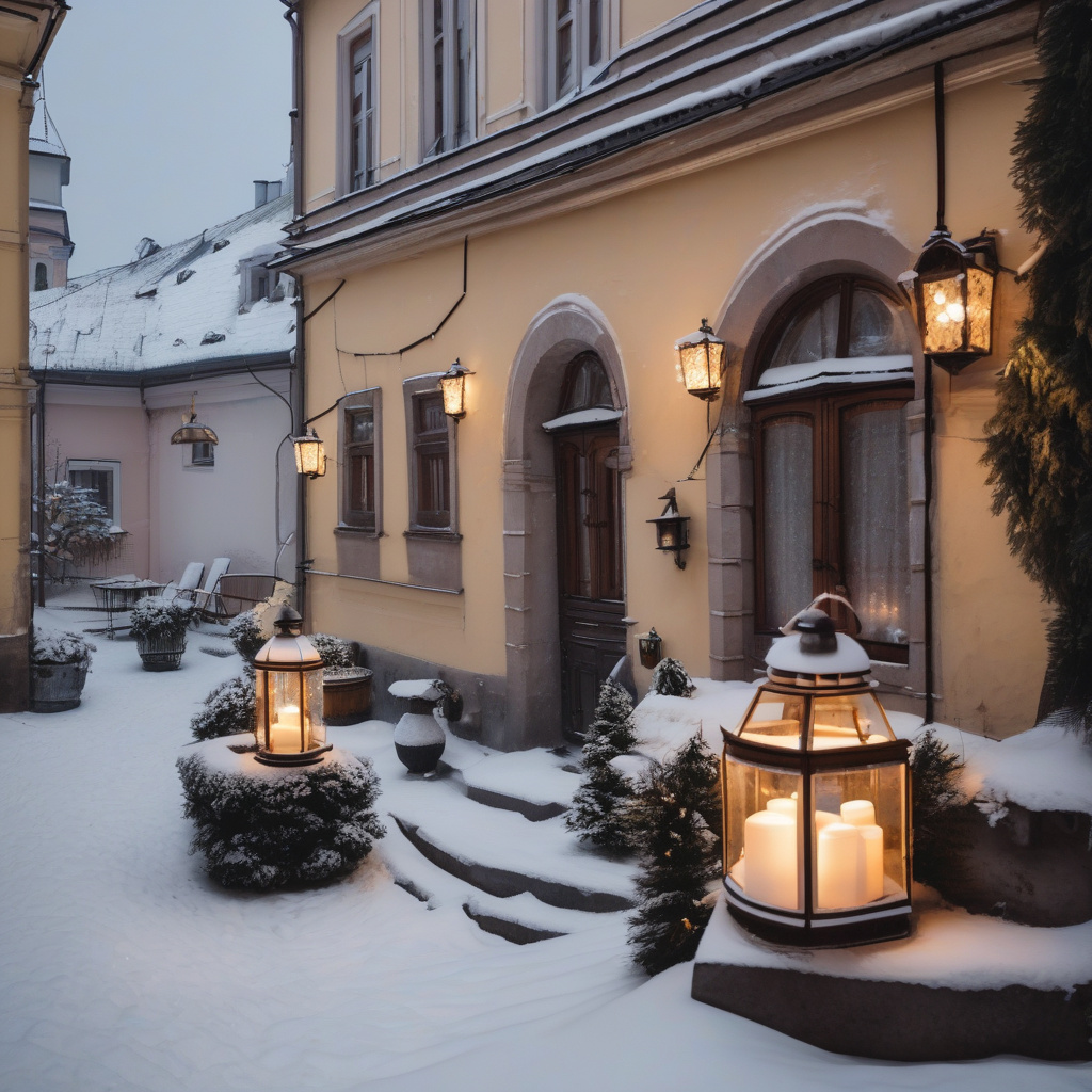 Lviv vs Carpathians New Year atmosphere compare