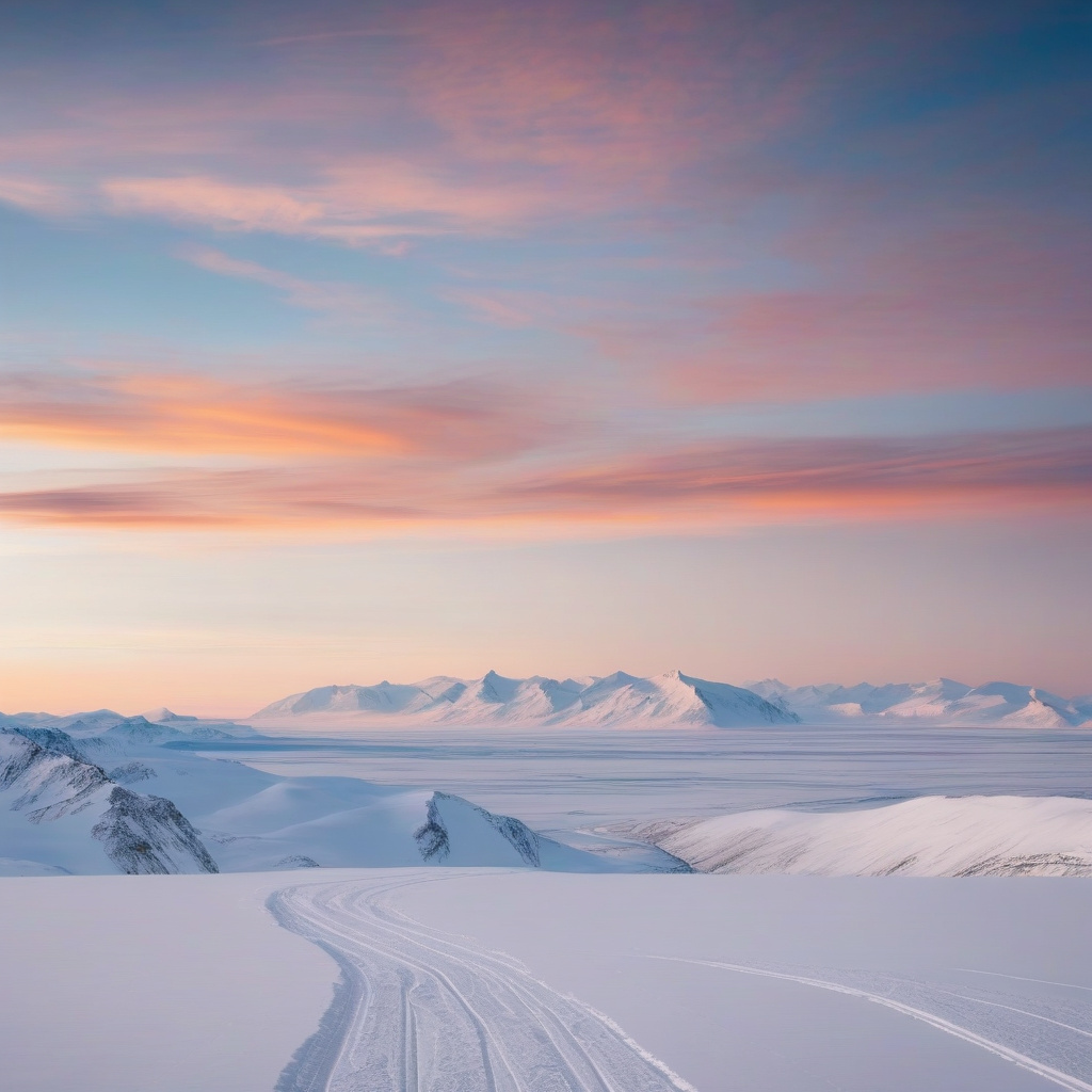 Весна в Леві: сонце, лижники, зелено-сині тіні на снігу, захід сонця на горизонті