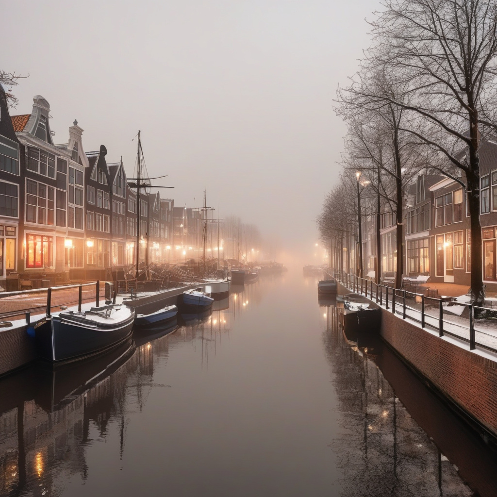 Нічний різдвяний ринок у Лейдені: сезонні вогні, зима в Голландії Різдвяна Голландія: нічний ринок, ліхтарі, зимова атмосфера