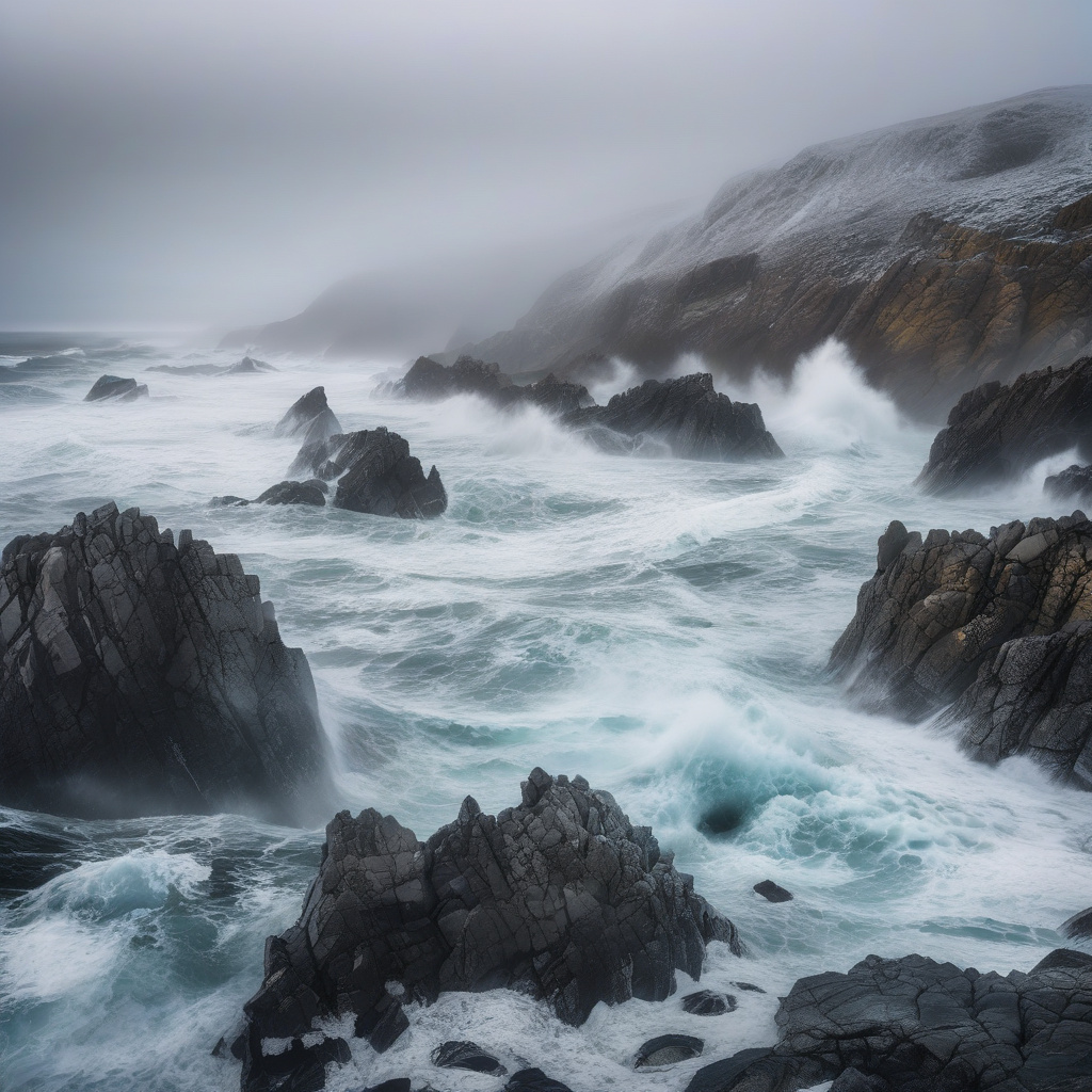 Святкова центральна площа з іллюмінацією — зимове місто в об'єктиві Зимове місто з підсвічуванням та сніговою погодою