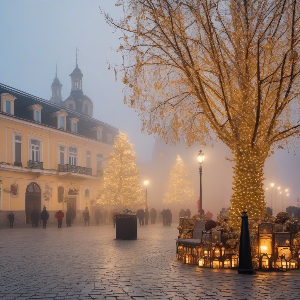 Різдвяний ринок у Трієсті: кава, морські ласощі і гірлянди світла Різдвяний ринок у Трієсті: кава, морські ласощі, багатомовний натовп туристів