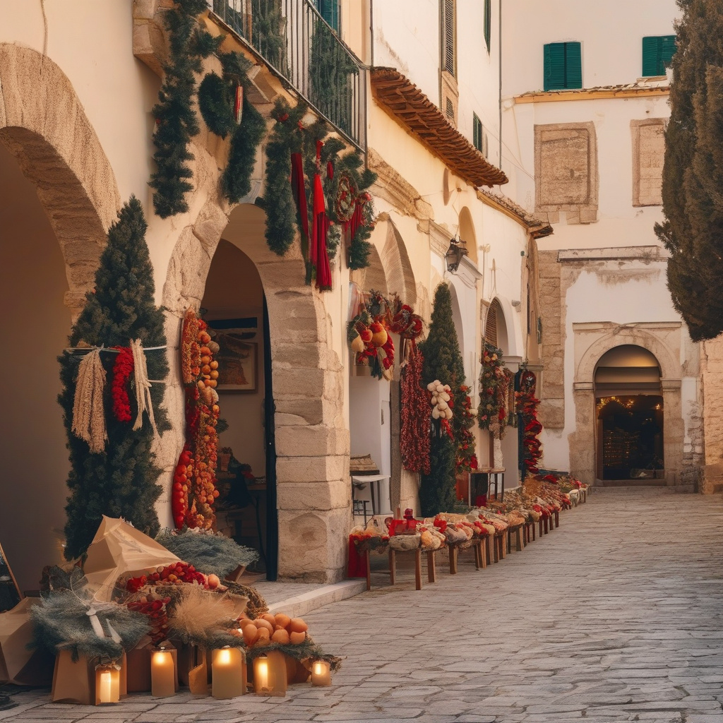 Морські різдвяні святкування у Трієсті: гірлянди на набережній та святкові прикраси Морські різдвяні святкування у Трієсті: гірлянди, Адріатичне море, святкові прикраси вітролову