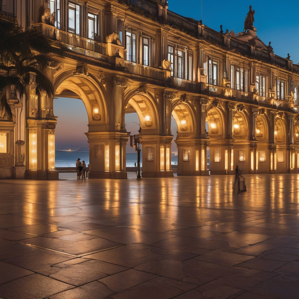 Lisbon New Year cuisine, festive food markets