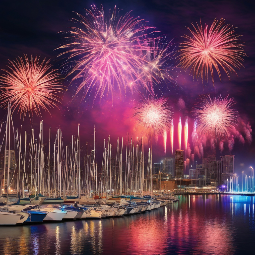 Таймс-сквер на Новий рік — феєрверк і натовп у Нью-Йорку. Кульмінаційний салют у Нью-Йорку на Таймс-сквер