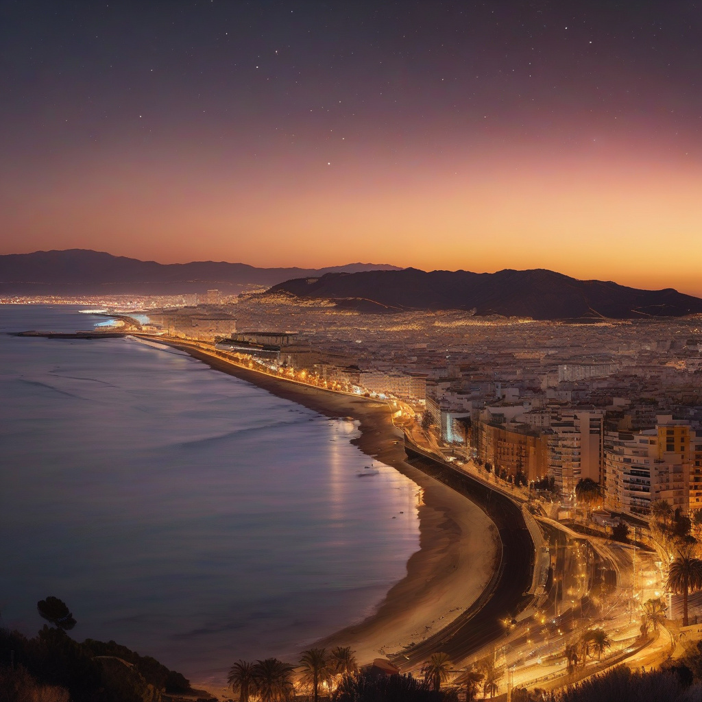 New Year sunrise Malaga Andalusia Spain winter escape risk benefit