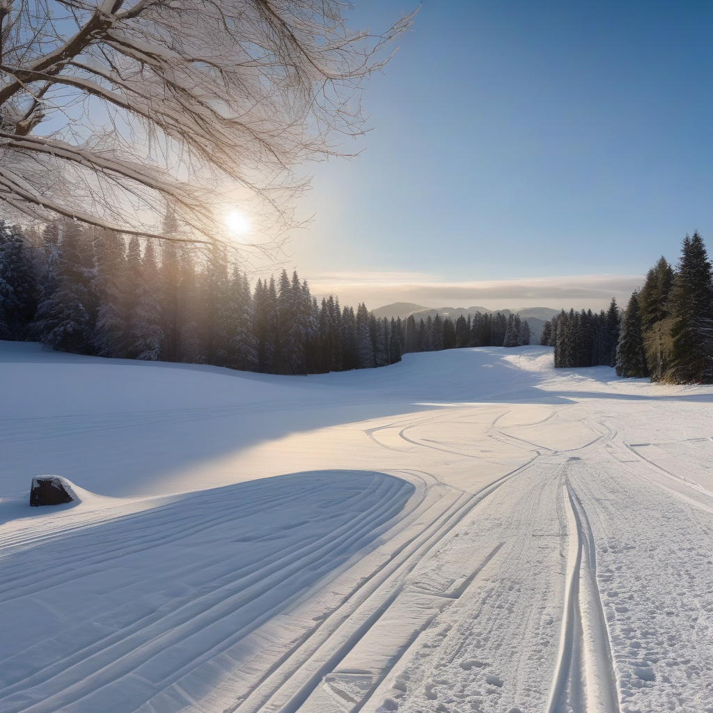 Зимовий курорт США з зеленою трасою для перших кроків