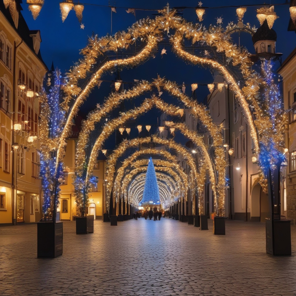 Contrasting winter destinations skiing versus city New Year's