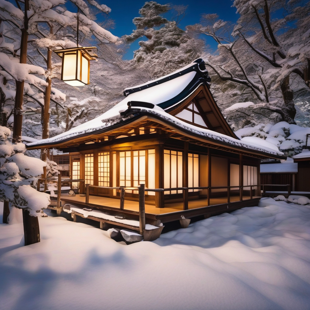 Furano ski resort scenic sunrise view and powder slopes in central Hokkaido