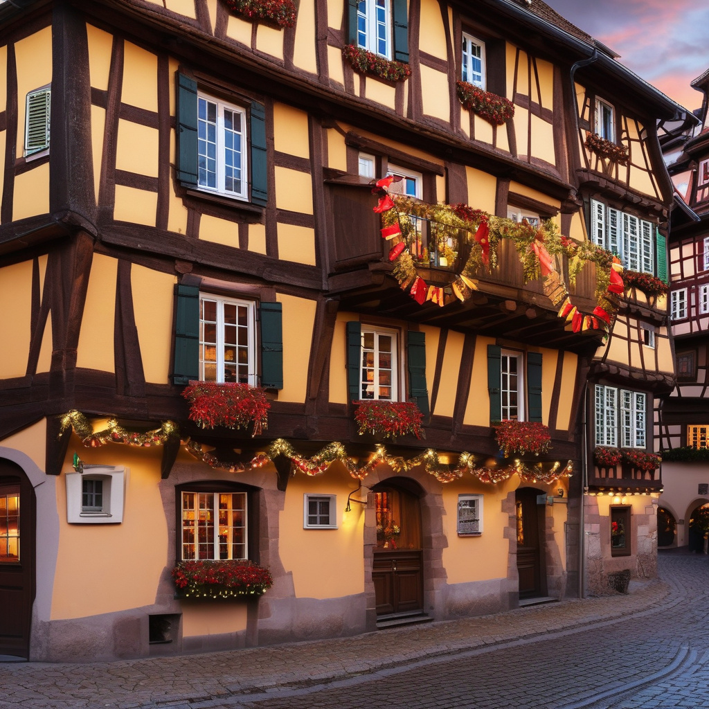 Ріквіар на різдвяному маршруті Ельзасу: живі традиції та легенди Вулички Ріквіару: місто з різдвяними традиціями