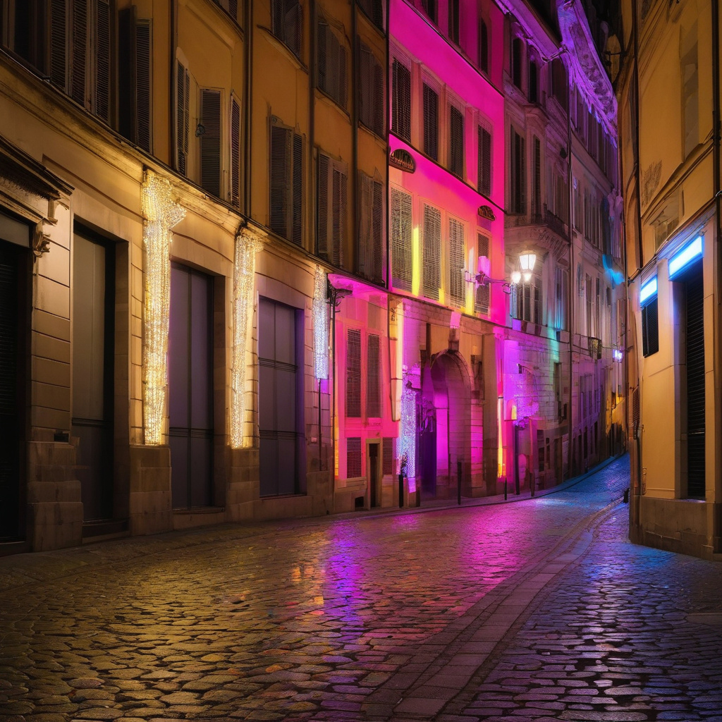 Ліон: магія Свята світла та вечірня ілюмінація на Різдво Свято світла у Ліоні вечірня ілюмінація різдвяний настрій